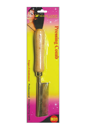 [MG90838] Magic Gold Pressing Comb #M31 Straight Teeth