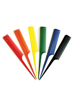 [MG90585] Magic Gold Rat Tail Comb #5852(Asst) -dz
