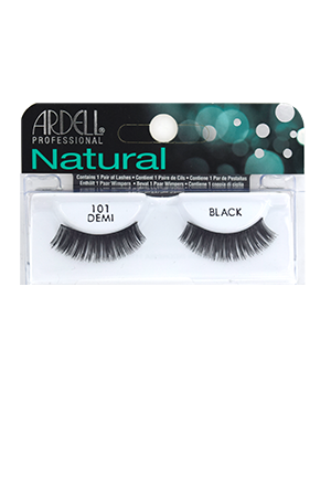 [ARD65001] Ardell Natural Eyelashes #101 Demi Black
