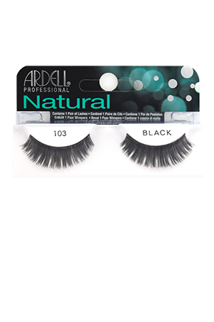 [ARD60310] Ardell Natural Eyelashes #103 Black