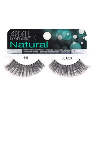 [ARD61110] Ardell Natural Eyelashes #111 Black