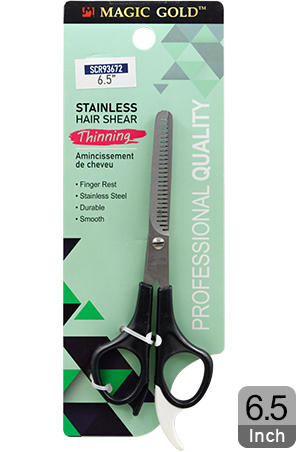 [MG93672] Magic Gold Stailess Hair Thinning Shear 6.5" #SCR93672-pc