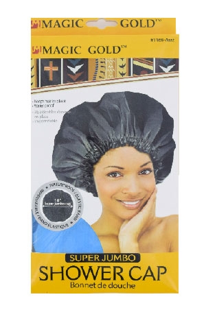 [MG91169] Magic Gold Super Jumbo Shower Cap #1169 Asst -dz