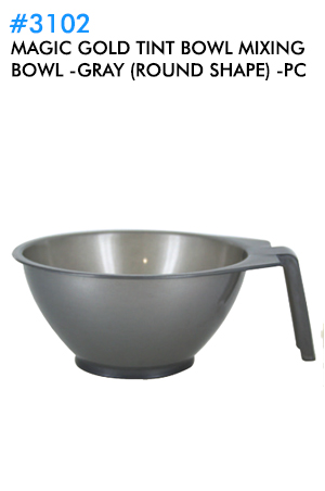 [MG93102] Magic Gold Tint Bowl Mixing Bowl #3102 Gray (Round Shape)-pc