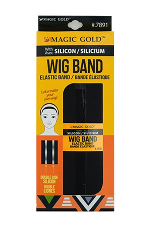 [MG97891] Magic Gold Wig Band_Double Side Silicon #7891 - pc