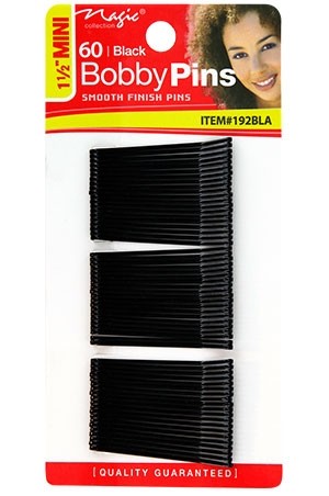 [MC08011] Magic Mini Bobby Pins #192BLA(MG#1307) -dz