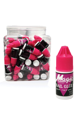 Magic Nail Glue(0.10oz) (100pc/jar)#502JAR -pc