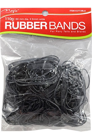 [MC02773] Magic Rubber Band (Blk/110g) #2772 - pk