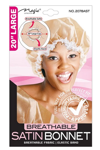 [MC12078] Magic Satin Bonnet #2078AST -dz