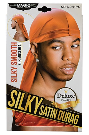 [MC04870] Magic Silky Satin Durag-Orange #4801ORA-dz