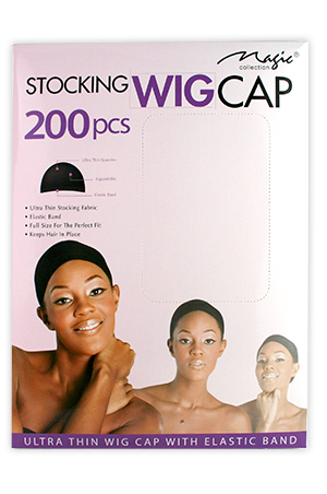 [MC01401] Magic Stocking Wig Cap #01401BLA -(200pcs/box)