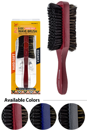 [MG99811] Magic Gold Wave Brush-2 Side (Hard/Soft) #99811 -pc