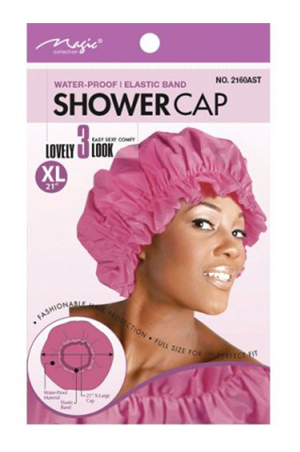 [MC12160] Magic XL Shower Cap #2160BLA -dz