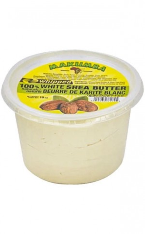 [MKU00250] Makumba 100% Shea Butter Melted-White(16oz) #2