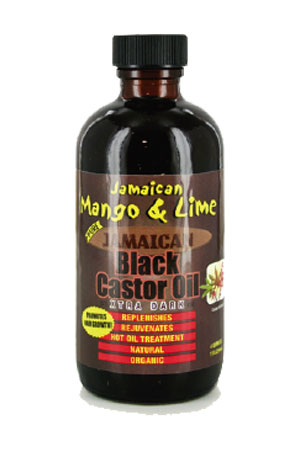 [MNL02256] Mango&Lime Black Castor Oil - Xtra Dark (4oz)#54