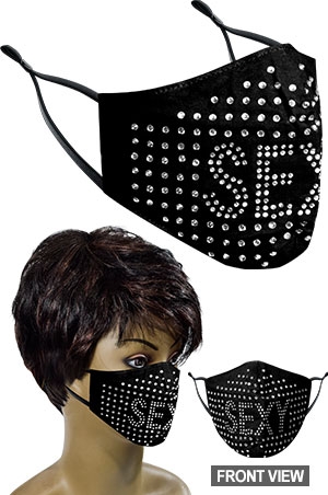 [MG99663] Mask -Fashion Mask #99663**FINAL SALE**-dz