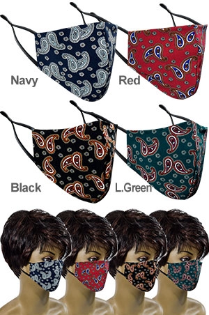 [MG99610] Mask -Fashion Mask #99671-4 kind color**FINAL SALE**-dz