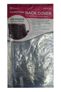 [MG90033] Miracle Chair Back Cover w/ Pockets - Square #0033