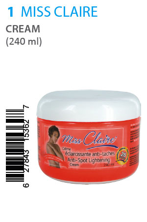 [MSC15362] Miss Claire Anti-Spot Lightening Cream (240ml)#1