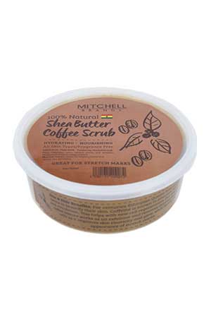 [MIC20907] Mitchell Brands Shea Butter Coffee Scrub (8oz) -jar #7