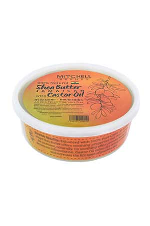 [MIC20901] Mitchell Brands Shea Butter w/Jamaican Castor Oil(8oz)-jar#1