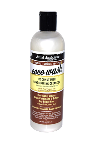 [AJA68912] Aunt Jackie's Coconut Creme Coco Wash Cleanser(12oz) #24 **(Special Sales)**