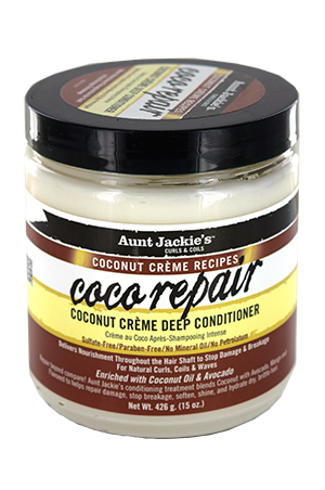 [AJA68815] Aunt Jackie's Coconut Creme CocoRepair Conditioner(15oz)#23 **(Special Sales)**