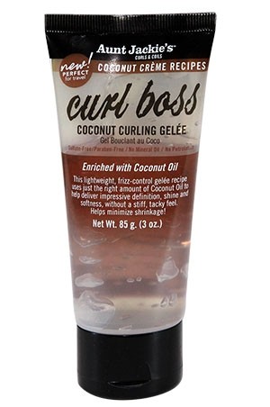 [AJA68603] Aunt Jackie's Coconut Curling Gel-Travel(3oz) #38 **(Special Sales)**