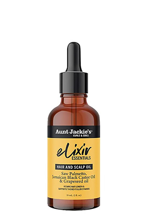 [AJA62802] Aunt Jackie's Elixir Hair&Scalp Oil- Saw Palmetto (2oz) #55 **(Special Sales)**