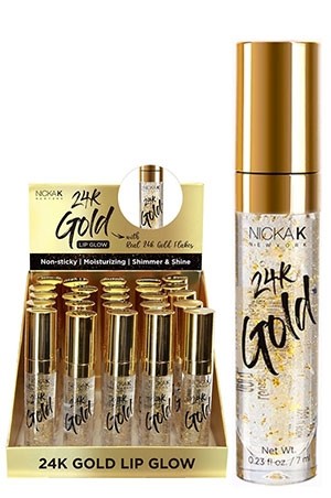 [NK02866] NK 24K Gold Lip Glow[LGGDB1](25pc/ds)-ds #14