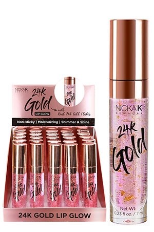 [NK02867] NK 24K Gold Lip Glow[LGGDB2](25pc/ds)-ds #15