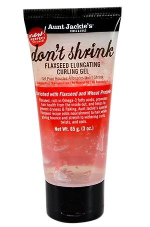 [AJA69203] Aunt Jackie's Flaxseed Elongating Curling Gel-Trevel(3oz)#40 **(Special Sales)**