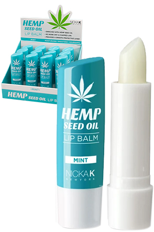 [NK03597] NK Hemp Seed Oil Lip Balm-Mint(12pc/Set) #45