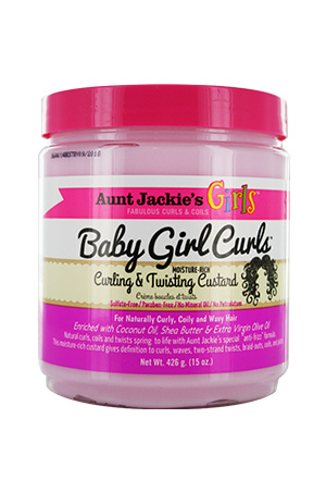 [AJA66815] Aunt Jackie's Girls Curling Twisting Custard (15oz)#8 **(Special Sales)**