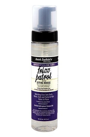 [AJA66008] Aunt Jackies Grapeseed Frizz Patrol Mousse(8.5oz) #36