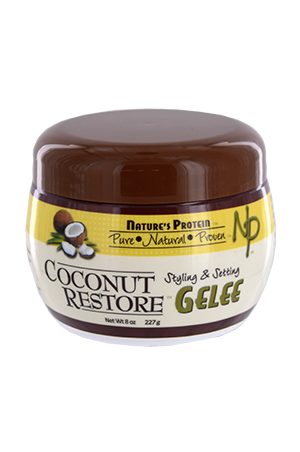 [NAP35100] Nature's Protein Coconut Restore Style Gelee (8oz) #1
