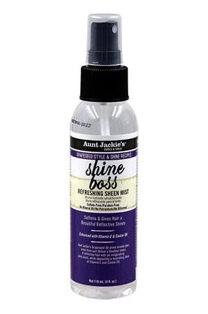 [AJA66104] Aunt Jackies Grapeseed Shine Boss (4oz) #37