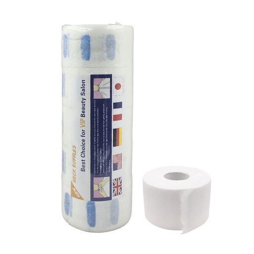 [MG58519] Neck Ruffles Paper-White (5 IN 1) #99197 (5 rolls/pk) -pk