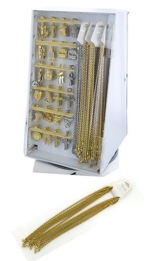 [MG97831] New York Jewerly Pendant & Necklace HC-1000 DISPLAY(96set/ds)