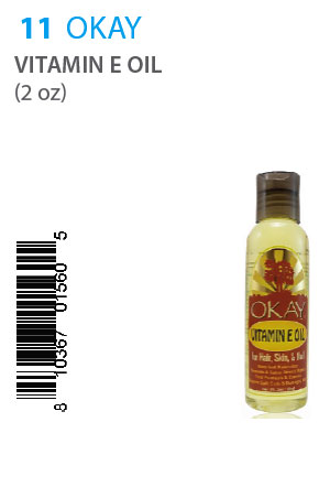 [OKA01560] OKAY Vitamin E Oil (2oz) #11