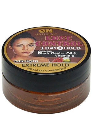 [NXI21025] ON Edge Control Gel Ex Hold-Blk Caster& Vit.E(1oz)#80