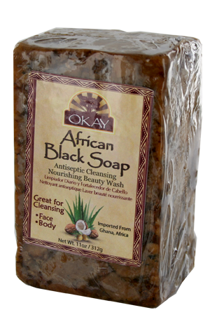 [OKA01798] Okay African Black Marble Soap (11oz) #38