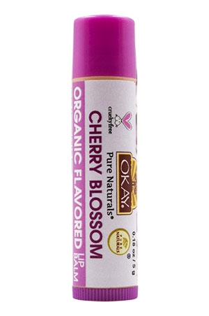 [OKA02256] Okay Nourishing Lip Balm Tube-CherryBlossom(0.18ozx12p)dz#75