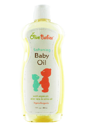 [OBB07922] Olive Babies Softening Baby Oil (12oz) #3