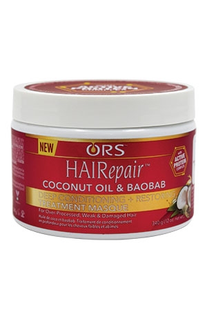 [ORS12070] Organic Root Hair Repair Deep Condi+Restore Masque(12oz)#164