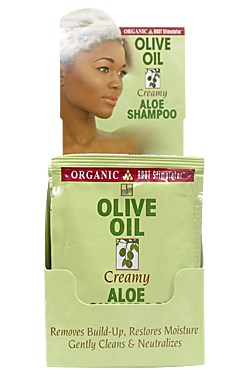 [ORS11166] Organic Root Olive Oil Creamy AloeShampoo(1.75oz/12pk/bx)#55