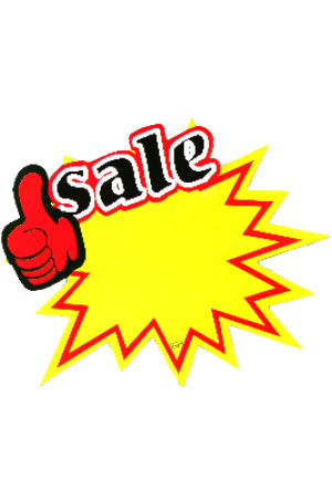 POP Price Tags (Sale-01) #2646 -10pcs/Pk