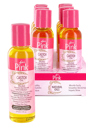 [PIN90529] Pink Castor Oil (2oz) #63