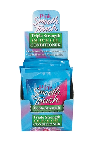 [PIN00589] Pink Smooth Touch Olive Oil Conditioner(12pk/ds)#29