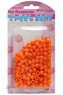 [MG91622] Magic Gold Plastic Bead (S) #1622 Orange -pc